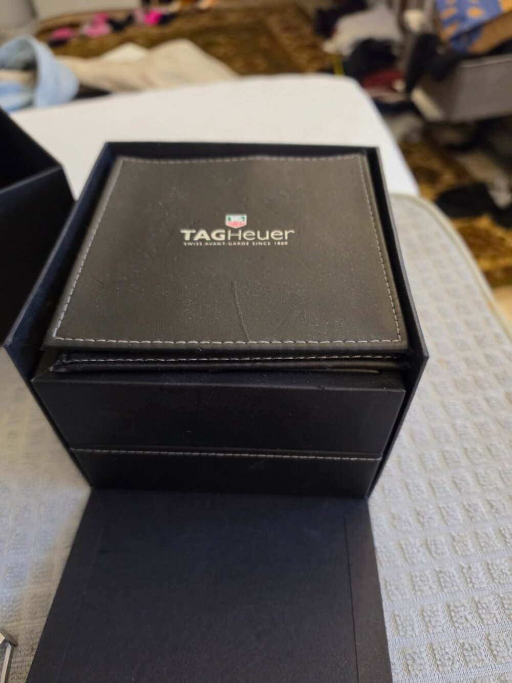 TAG HEUER Carrera  CV2050. 18k stainless Carrera Chronograph Automatic - Picture 8 of 8